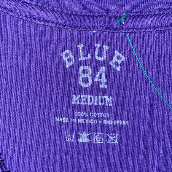 •BLUE 84•PURPLE CLEMSON CHICK-FIL-A BOWL CHAMPIONS LONG SLEEVE TEE SIZE MEDIUM - Picture 4 of 5